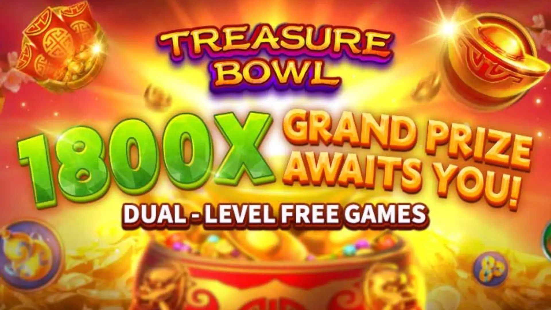 Multiplicadores Treasure Bowl 2025happy - 7777x Máximo com Tigela Dourada